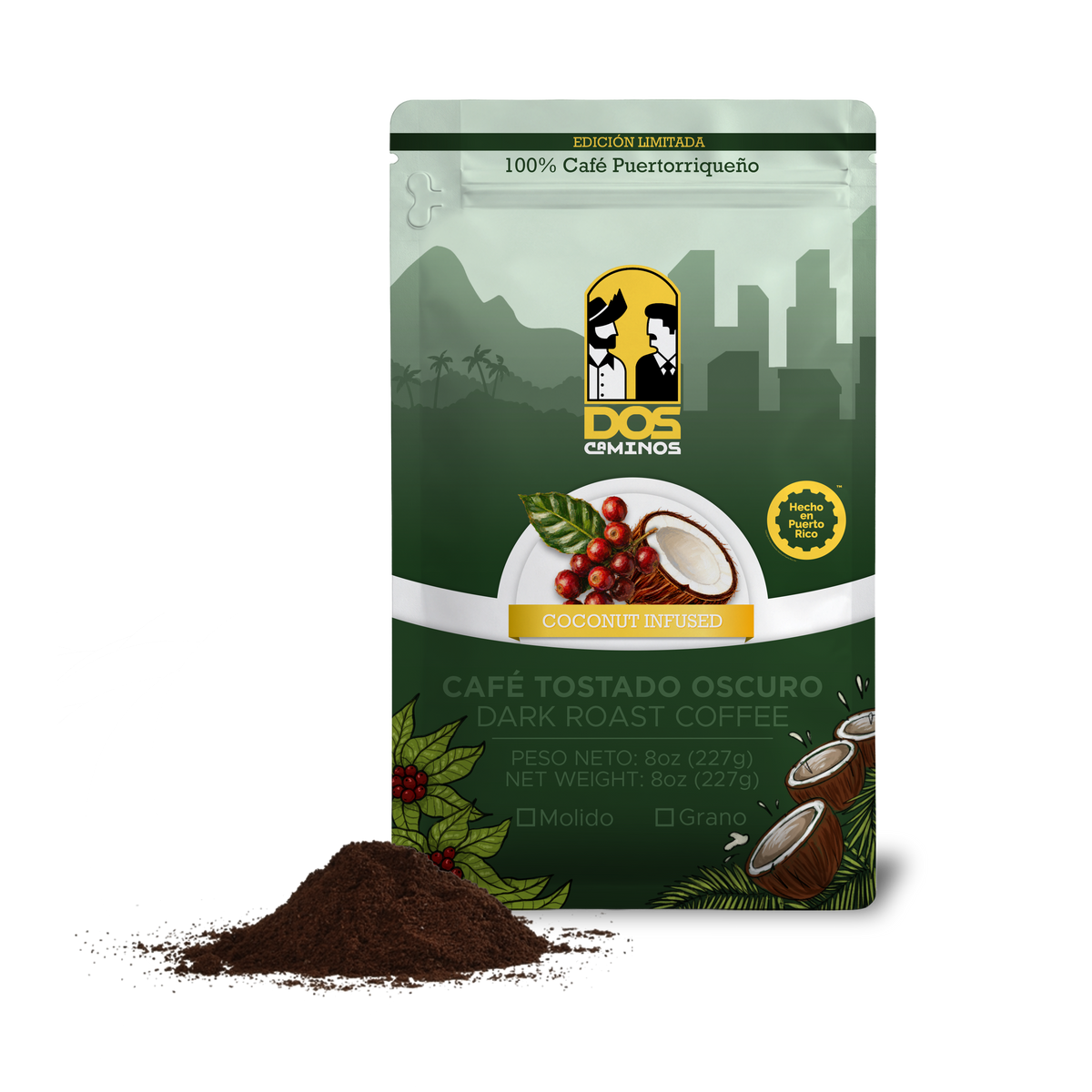 Café Dos Caminos COCO MOLIDO (8oz)